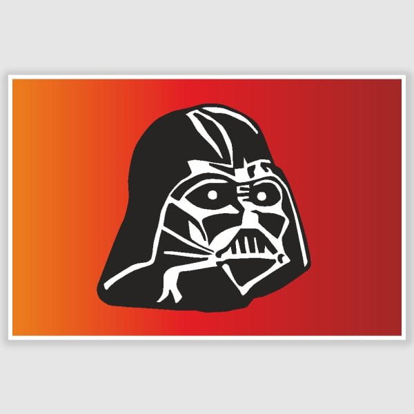 Darth Vader Star Wars Poster (12 x 18 inch)