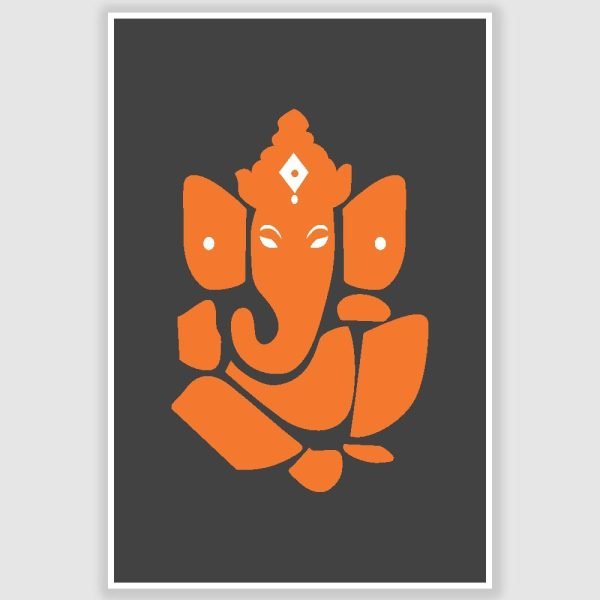 Ganesha Spiritual Poster (12 x 18 inch)