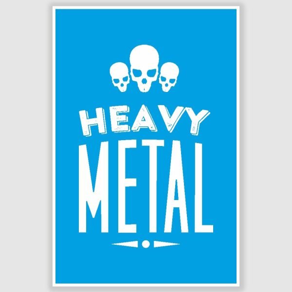 Heavy Metal Poster (12 x 18 inch)