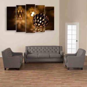 Multiple Frames Lights Wall Painting (150cm X 76cm)