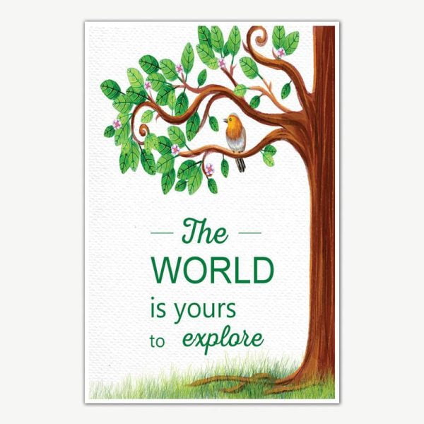 Explore The World Quote Poster Art | Motivational Posters For Room