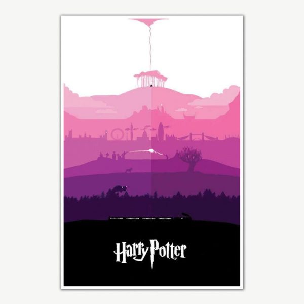 Harry Potter Movie Series Poster For Room | Movie Posters