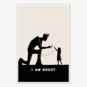 Guardians Of The Galaxy I am Groot Poster For Room