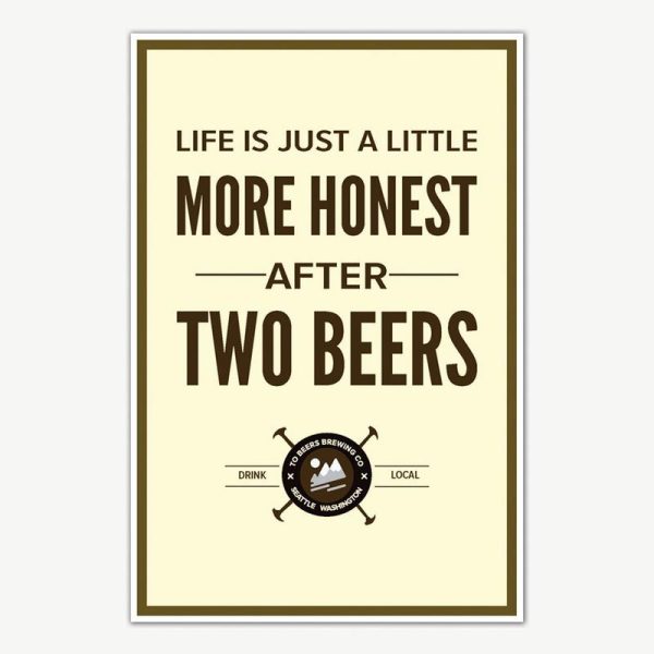 Beer Poster Art | Funny Posters For Room