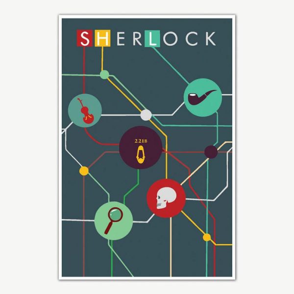 Sherlock TV Series Poster | Sherlock Holmes Posters