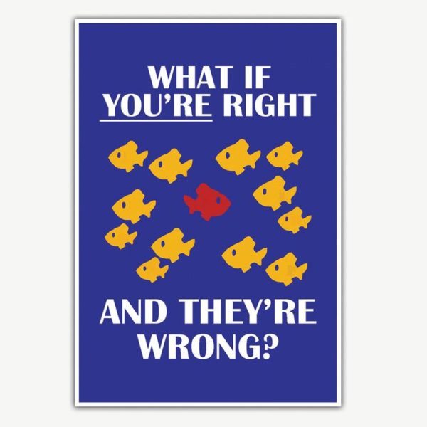 What If You're Right and They're Wrong? Fargo TV Series Spoof Poster