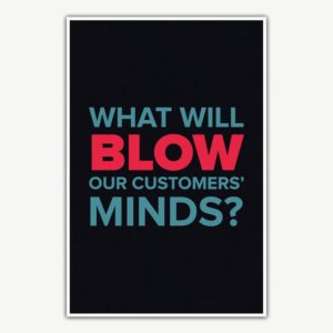Blow Our Customers Mind | Inspirational Posters For Offices