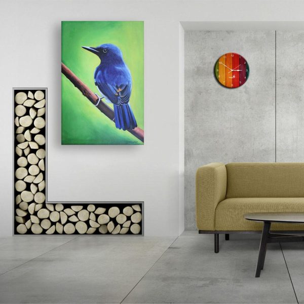 Canvas Painting - Beautiful Bird Wall Painting for Living Room