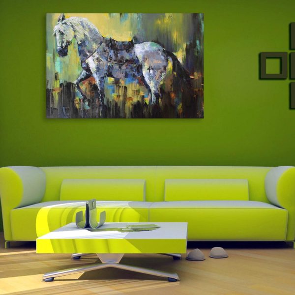 Canvas Painting - Beautiful Horse  Art Wall Painting for Living Room