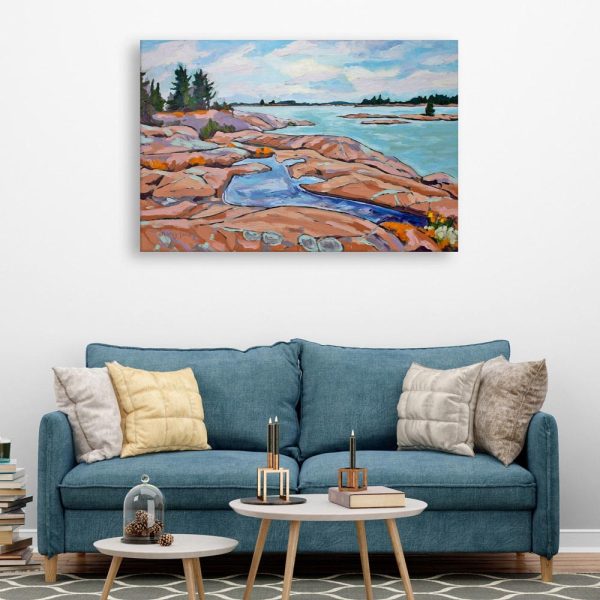 Canvas Painting - Beautiful Nature Modern Art Wall Painting for Living Room