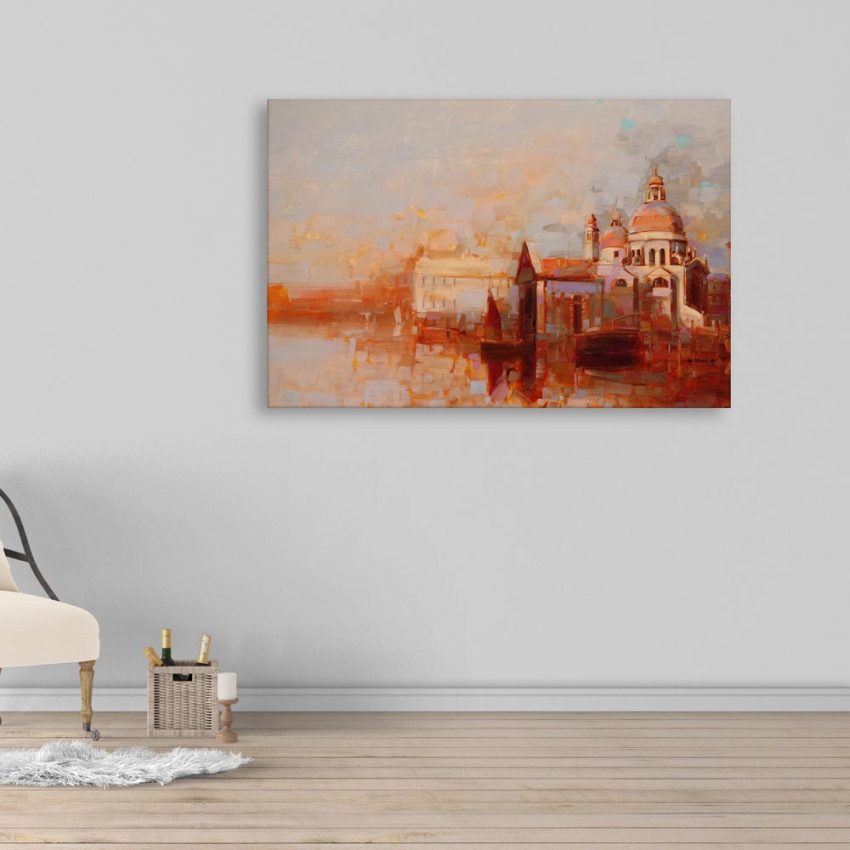 Canvas Painting - Beautiful Fort Art Wall Painting for Living Room