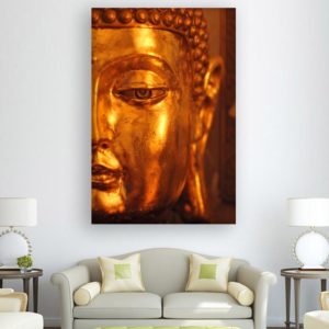 Canvas Painting - Beautiful Buddha Religious Art Wall Painting for Living Room