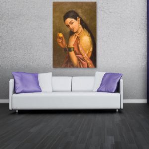 Canvas Painting - Raja Ravi Varma Painting - Wall Painting for Living Room