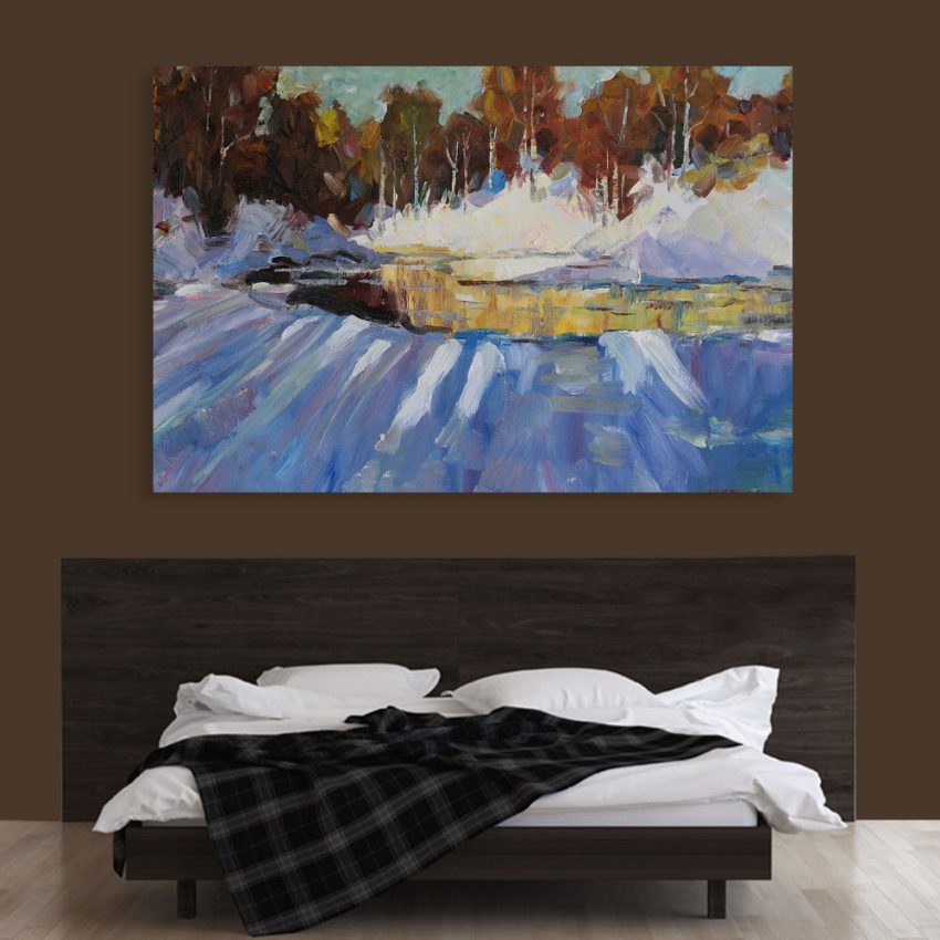 Canvas Painting - Nature Art Wall Painting for Living Room