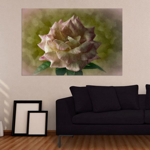 Canvas Painting - Beautiful Flower Floral Art Wall Painting for Living Room
