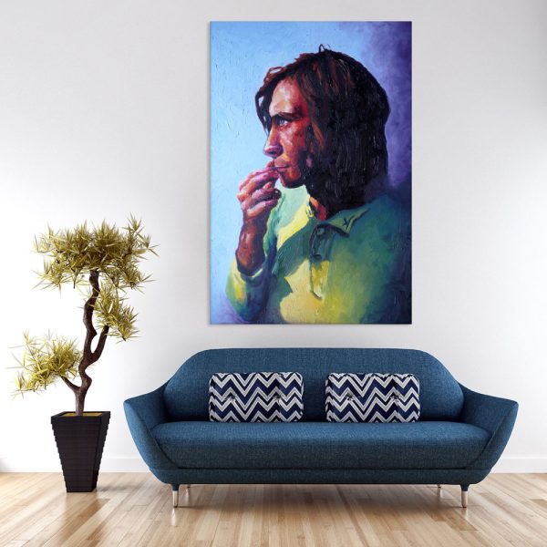 Canvas Painting - Beautiful Self Portrait Art Wall Painting for Living Room