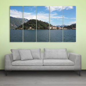 Multiple Frames Beautiful Lake Wall Painting for Living Room