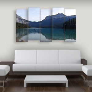 Multiple Frames Beautiful Landscape Wall Painting for Living Room