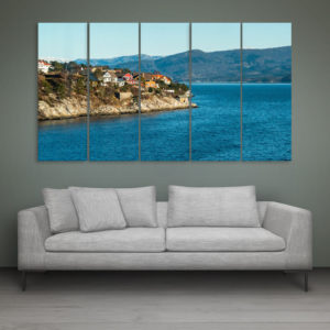 Multiple Frames Beautiful Norway Wall Painting for Living Room