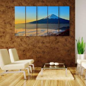 Multiple Frames Beautiful Mountain Wall Painting for Living Room