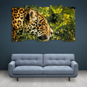 Multiple Frames Beautiful Tiger Wall Painting for Living Room